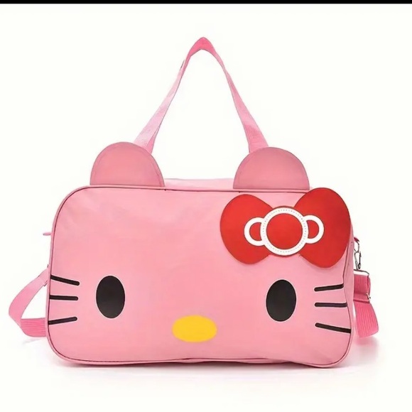 Hello Kitty Handbags - Authentic pink hello Kitty duffel bag